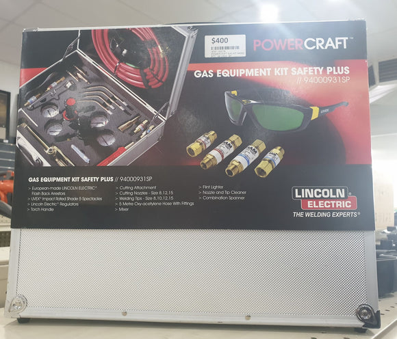Power Craft-Gas Equipment Kit Saftey Plus