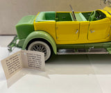 1930 DUESENBERG J DERHAM TOURSTER 1:24 SCALE FRANKLIN MINT