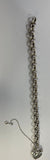 925 silver beltcher hollow bracelet
