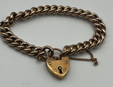 9ct gold belcher bracelet