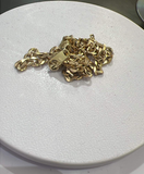 55cm (22") 6mm Width Solid Curb Chain in 9ct Yellow Gold