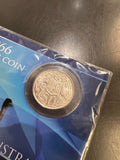 1966 Australian round 50 cent coin