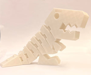 3d Printed GLOW IN THE DARK moveable Dinosaur
