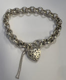 925 silver beltcher hollow bracelet