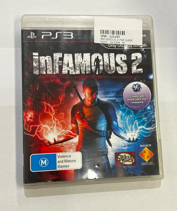 Infamous 2 PlayStation 3