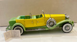 1930 DUESENBERG J DERHAM TOURSTER 1:24 SCALE FRANKLIN MINT