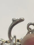 925 silver beltcher hollow bracelet