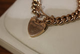 9ct gold belcher bracelet