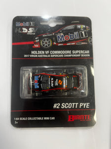 BIANTE COLLECTABLE CAR 1:64 SCALE #2 SCOTT PYE HOLDEN VF COMMODORE