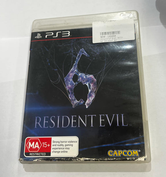 Resident Evil 6 PlayStation 3