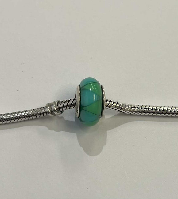 Green/Blue Pandora charm