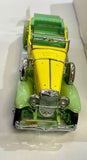 1930 DUESENBERG J DERHAM TOURSTER 1:24 SCALE FRANKLIN MINT