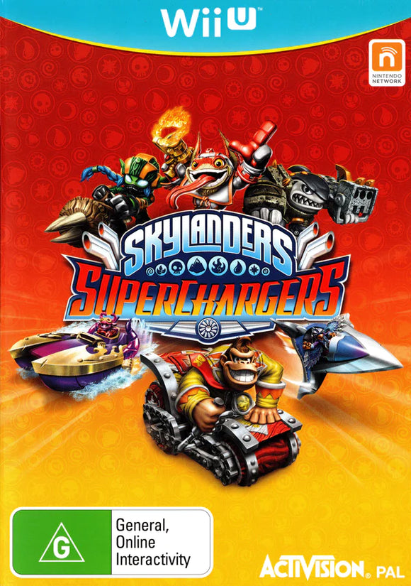 SKYLANDERS SUPERCHARGERS NINTENDO WII U GAME