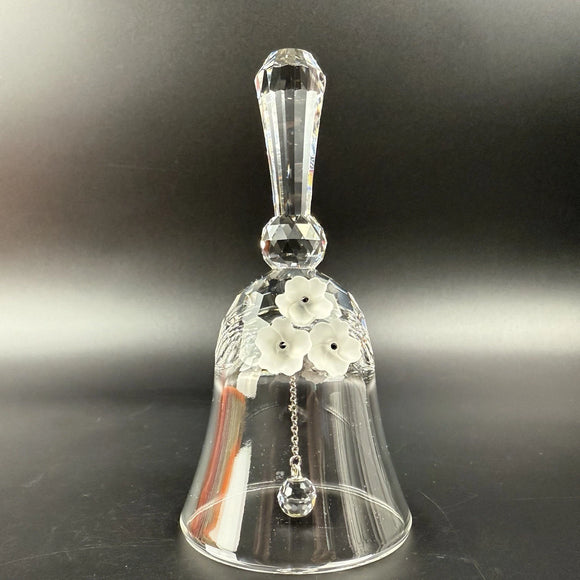 Retired Swarovski Crystal Large Table Bell