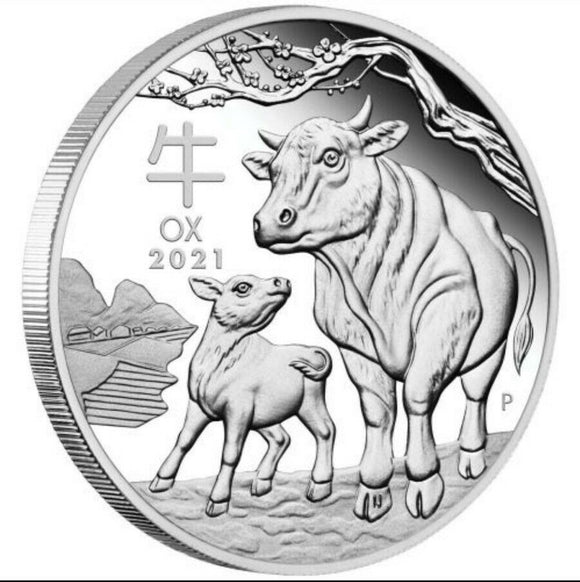 australian lunar series 3 1oz silver proof coin