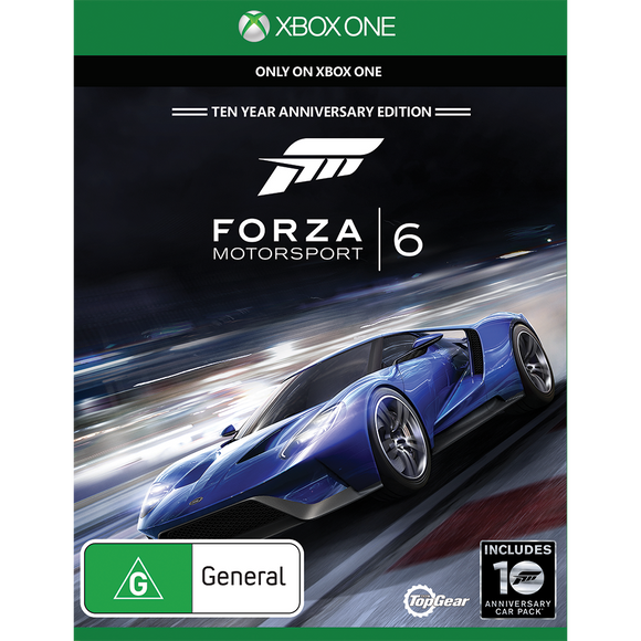Forza Motorsport 6 -Xbox One Game