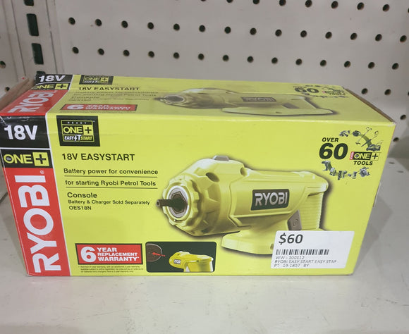 Ryobi one+ on sale easy start module