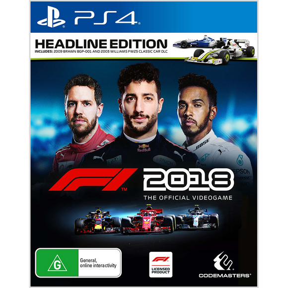 F1 2018-Playstation 4 game