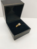 18CT Yellow Gold Old Mined Solitaire Ring