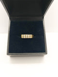 18ct yellow gold and diamond ring