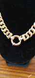 Ladies 9ct handmade belcher necklace