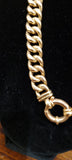 Ladies 9ct handmade belcher necklace