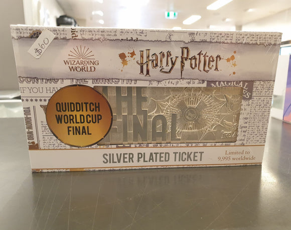 Harry potter Silver Plated Ticket