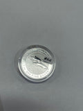 Fraser's dolphin 1oz .999 fine silver coin
