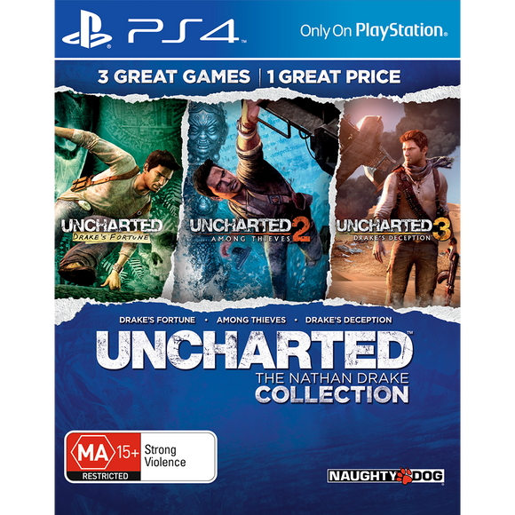 Uncharted-The Nathan Drake Collection- Playstation 4 Game
