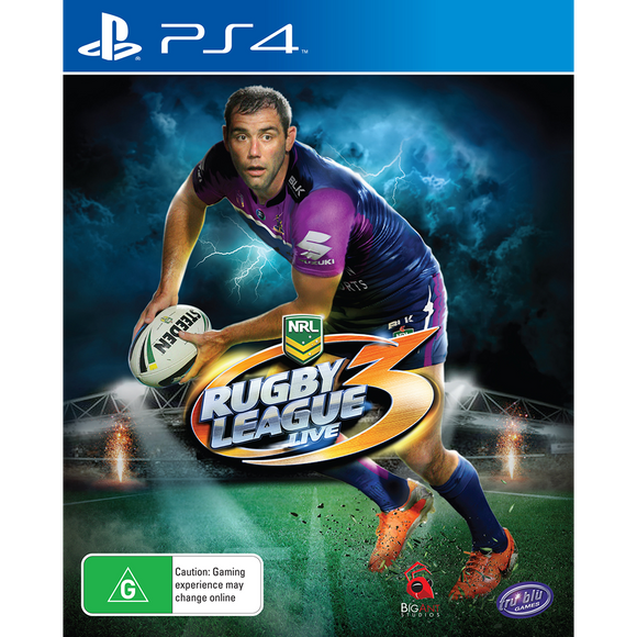 Rugby League Live3- Playstation 4 Game
