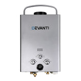 Devanti Portable Gas Water Heater 8LPM Camping Shower