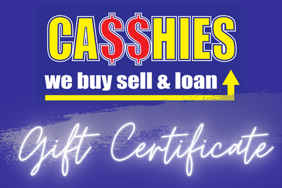 Casshies Gift Certificate