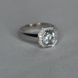 Ladies  Natural 1.20 ct Diamond 18ct White Gold Ring RRP $16000