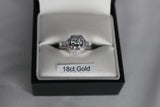 Ladies  Natural 1.20 ct Diamond 18ct White Gold Ring RRP $16000