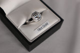 Ladies  Natural 1.20 ct Diamond 18ct White Gold Ring RRP $16000