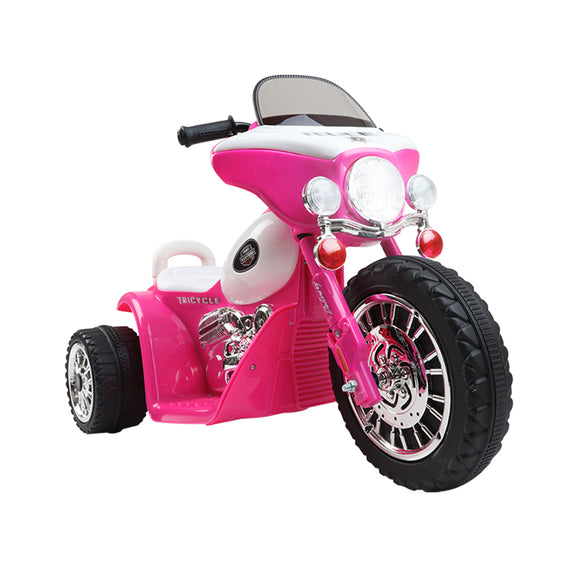 Rigo Kids Ride On Motorcycle Motorbike Car Harley Style Electric Toy Police Bike - FREE SHIPPING