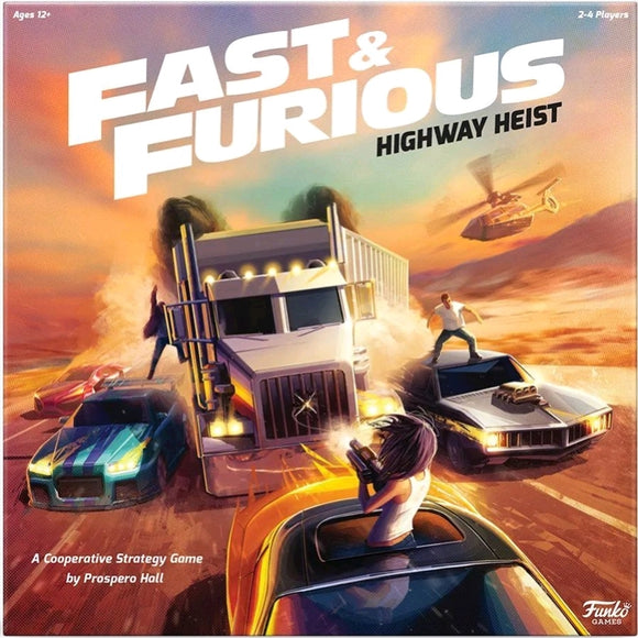 Fast And Furious - Highway Heist Board Game - FREE SHIPPING