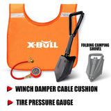 X-BULL Winch Recovery Kit 13PCS Recovery tracks /Snatch Strap Off Road 4X4 -FREE POSTAGE