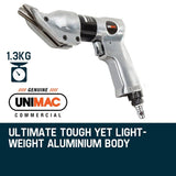 UNIMAC Pneumatic Metal Shears - Air Tin Snips Steel Aluminium Sheet Cutters